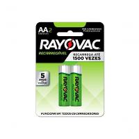 Pilha Recarregavel Eco Aa Com 2 1350mah 55802 - 1