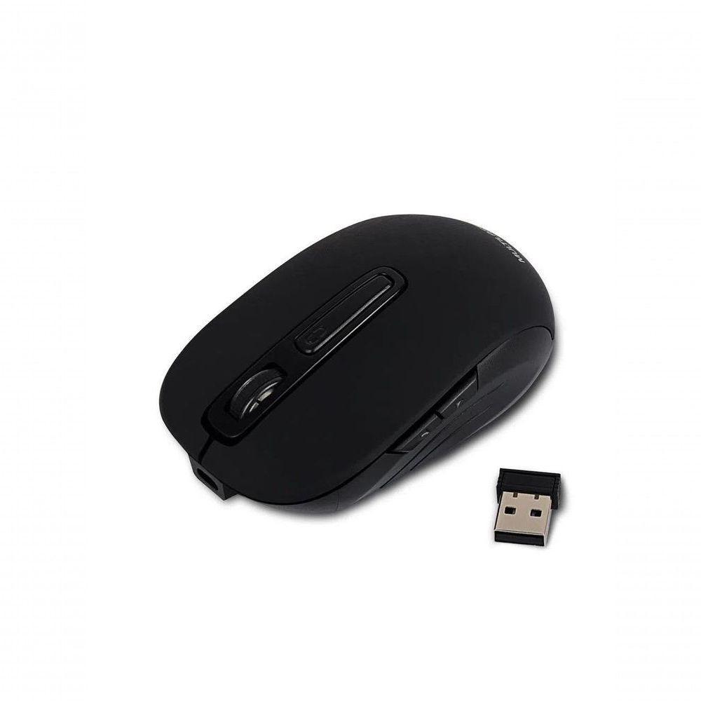 Mouse Multilaser Sem Fio Wave Litio 1600dpi 6 Botoes - Mo277 - 2