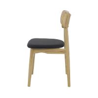 Conjunto De Mesa De Jantar Vidro 90cm Com 4 Cadeiras Rainer Em Palha Natural Design, Conforto E Sofisticação - 10