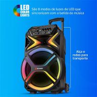 Caixa Amplificada Mondial 550W RMS CM-550-L Preto Bivolt - 3