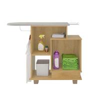 Tábua De Passar Havaí Multiuso Com Gabinete Cinamomo/grafite - 3