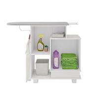 Tábua De Passar Havaí Multiuso Com Gabinete Branco - 2