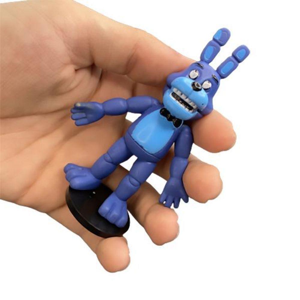 Kit 6 Bonecos Bonequinhos Five Nights At Freddy 's Fnaf Nº7 - 6