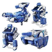 Kit Robo Solar 3 Em 1 Transformers Brinquedo De Montar Tanque Caminhao Escorpiao Educativo Robotica - 3