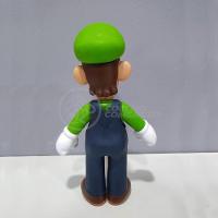 Boneco Action Figure Luigi Articulado Colecionável Grande Super Size 23cm - Super Mario World - 2