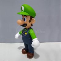 Boneco Action Figure Luigi Articulado Colecionável Grande Super Size 23cm - Super Mario World - 6