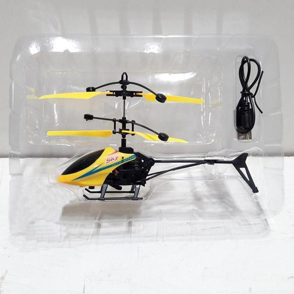 Helicóptero Drone Voa Com Luz E Aproximação Infravermelha - 7