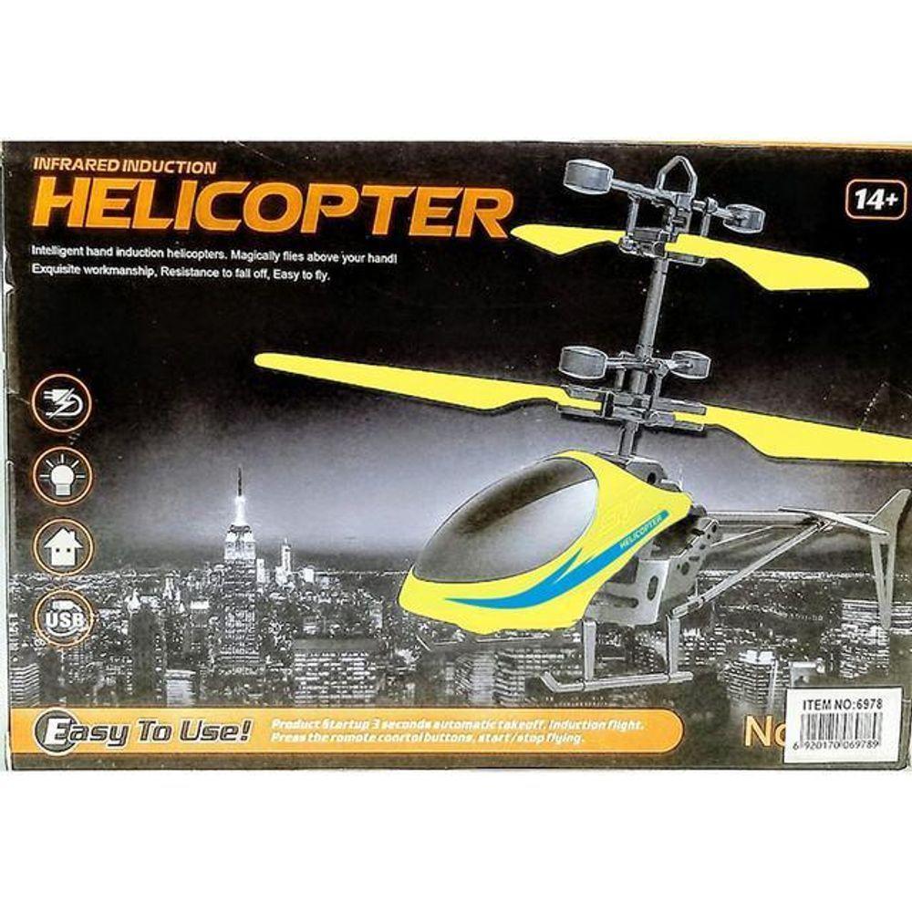 Helicóptero Drone Voa Com Luz E Aproximação Infravermelha - 9