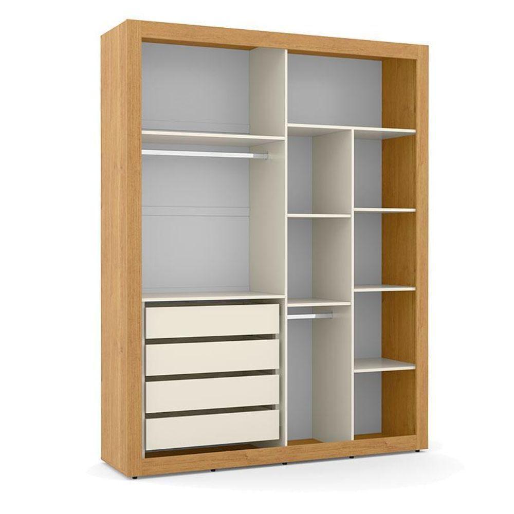 Quarto De Bebe 4 Portas Tutto New Freijó Off White Com Capitonê New Boucle - Matic - 7