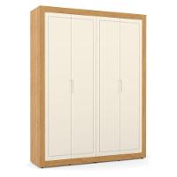 Quarto De Bebe 4 Portas Tutto New Freijó Off White Com Capitonê New Boucle - Matic - 3