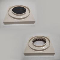 Kit 2 Ralo Oculto 15x15 Invisivel Para Piso Porcelanato Bege - 3