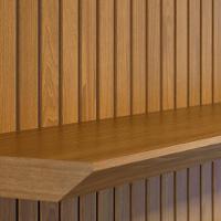 Bancada Suspensa íris Para Tv 55 Polegadas Com Portas - Madetec Cumaru - 3