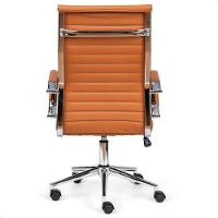 Cadeira Esteirinha De Escritório Presidente Charles Eames P305 Caramelo - 9