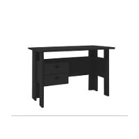 Mesa Escrivaninha Juvenil Msm423 C- 2 Gavetas Rustico-branco - Movelbento