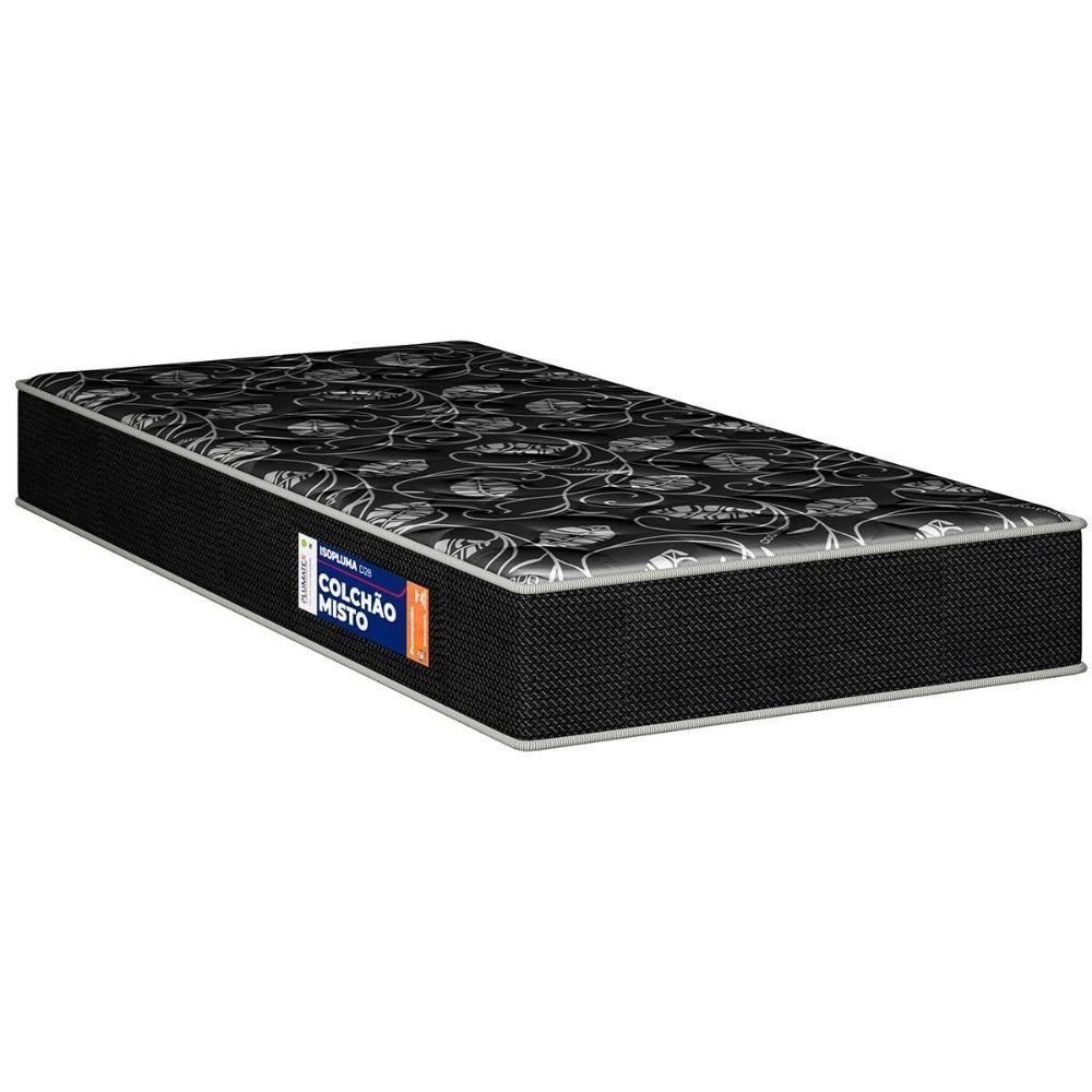Colchão Solteiro Espuma D28 Isopluma Vip Anatômico (88x188x18) - Plumatex - 1