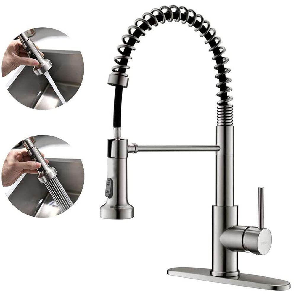 Torneira Gourmet Cozinha Misturador Monocomando 50cm Quente E Frio - 8