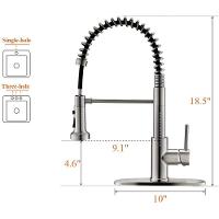 Torneira Gourmet Cozinha Misturador Monocomando 50cm Quente E Frio - 2