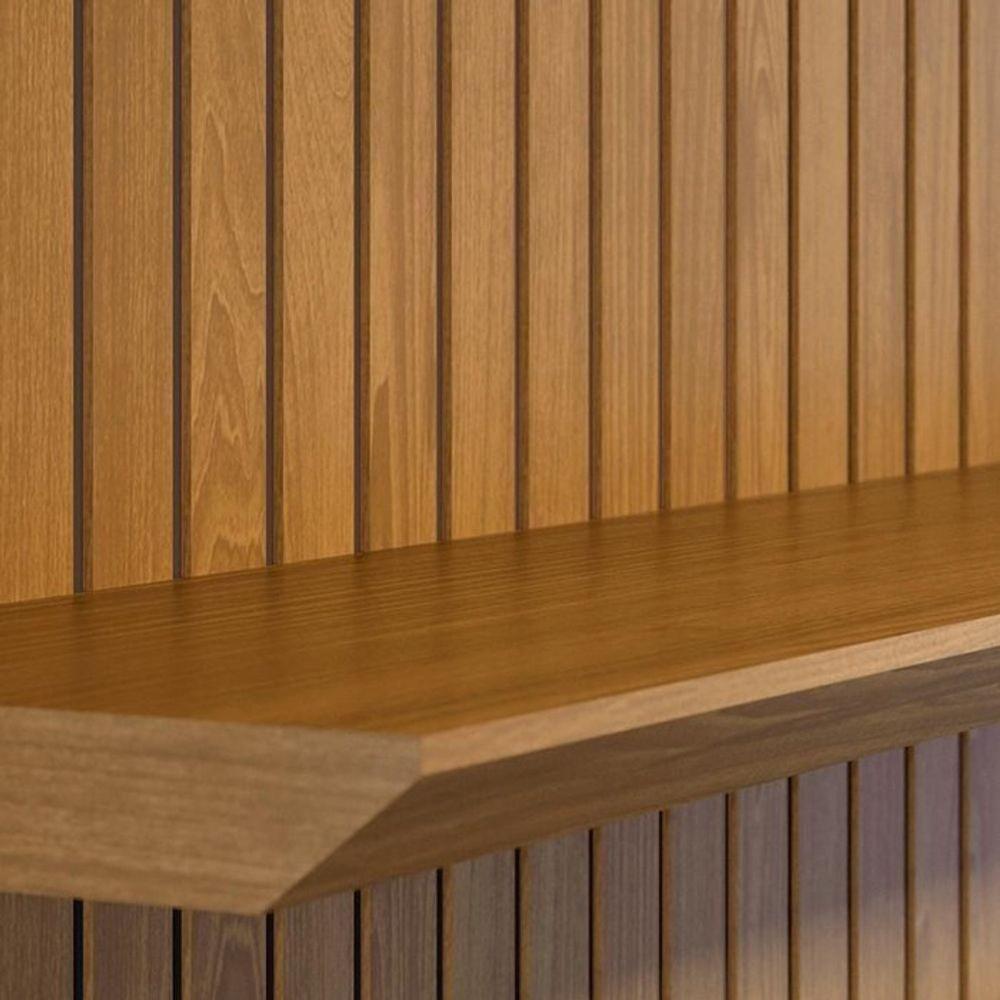 Bancada Suspensa íris Para Tv 55 Polegadas Com Portas - Madetec Cumaru Opala - 4