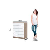 Quarto Infantil Completo Quarto (bebê) Completo Henn Bala De Menta Branco - Henn - 2