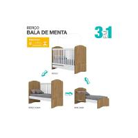 Quarto Infantil Completo Quarto (bebê) Completo Henn Bala De Menta Branco - Henn - 5