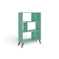 Estante De Livros Rt3015 C- 6 Nichos 81x124cm Mel - Movelbento - 7