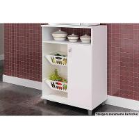 Balcão De Cozinha Fruteira Fr2003 C- 1 Porta 60cm Branco - Movelbento - 1