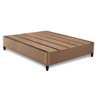 Cama Box Base Queen Clickbox Bordado White (158x198x28) - Herval