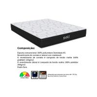 Colchão Solteiro Espuma D45 Bari (88x188x24) - Orthoflex - 2