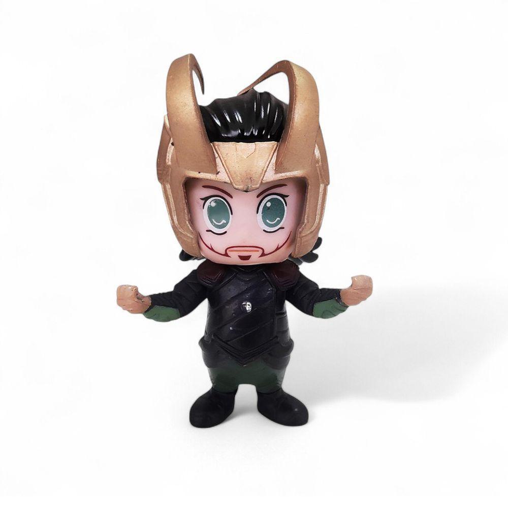 Boneco Loki Pop Marvel 9cm Articulado Vingadores Infinity War Miniatura Herói - 1