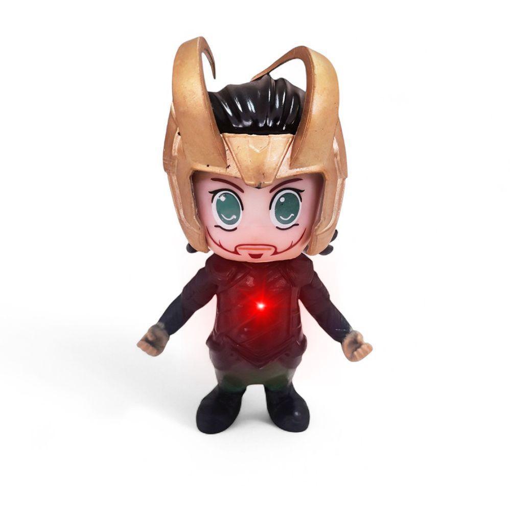 Boneco Loki Pop Marvel 9cm Articulado Vingadores Infinity War Miniatura Herói - 4
