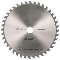 Kit 12 Discos De Serra Circular Com 40 Dentes 7" 180mm Para Madeira - 1