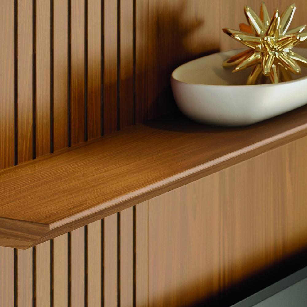 Bancada Suspensa Aurora Para Tv 65 Polegadas Com Portas - Madetec Cumaru - 3