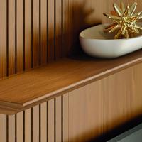 Bancada Suspensa Aurora Para Tv 65 Polegadas Com Portas - Madetec Cumaru - 3