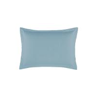 Porta Travesseiro Dia A Dia 1 Peça 70cm X 50cm 80% Algodão - 20% Poliéster Percal 140 Fios Cor:azul - 1