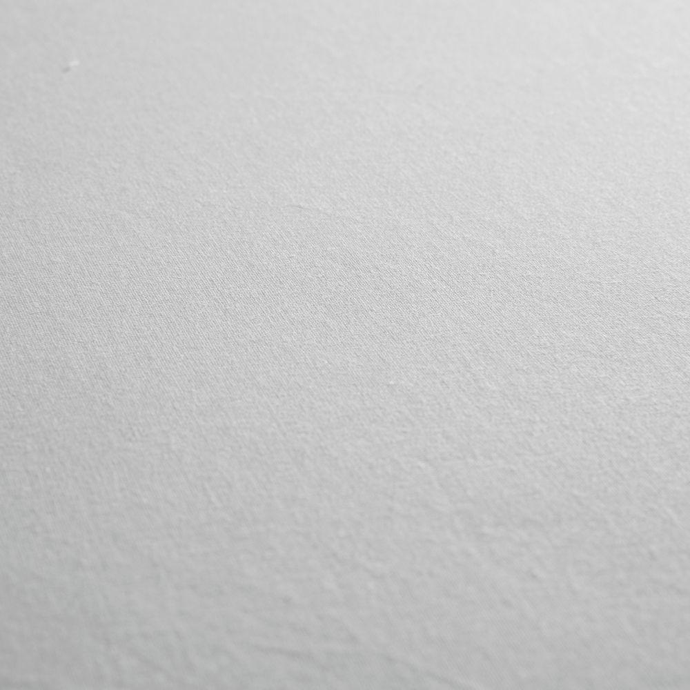 Jogo De Lençol Dia A Dia Liso 2 Peças Solteiro 80% Algodão - 20% Poliéster Percal 140 Fios Cor:branco - 4