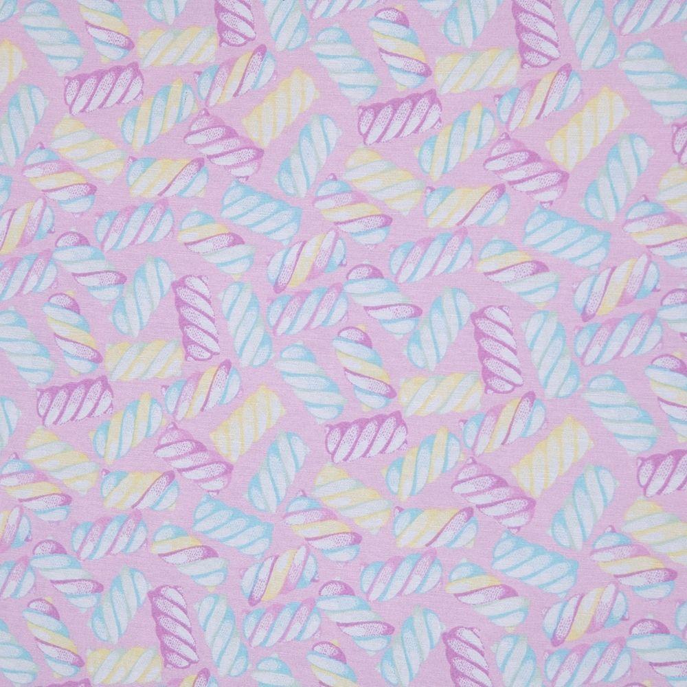 Fronha Estampada Infantil Joy 1 Peça 70cm X 50cm 80% Algodão - 20% Poliéster Percal 180 Fios Cor:marshmallow - 2