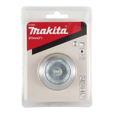 Escova De Aço Em Copo 75 Mm Makita