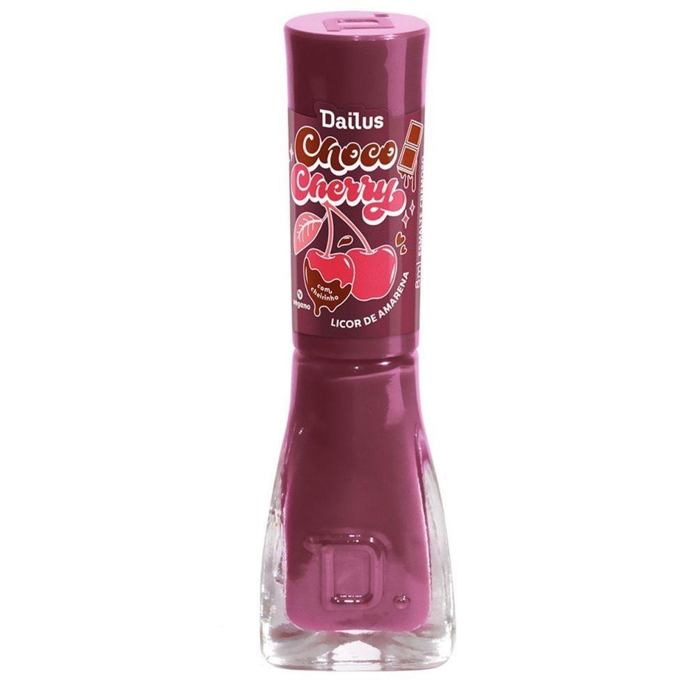 Esmalte Cremoso Dailus Coleção Choco Cherry 8ml Licor De Amarena - 1