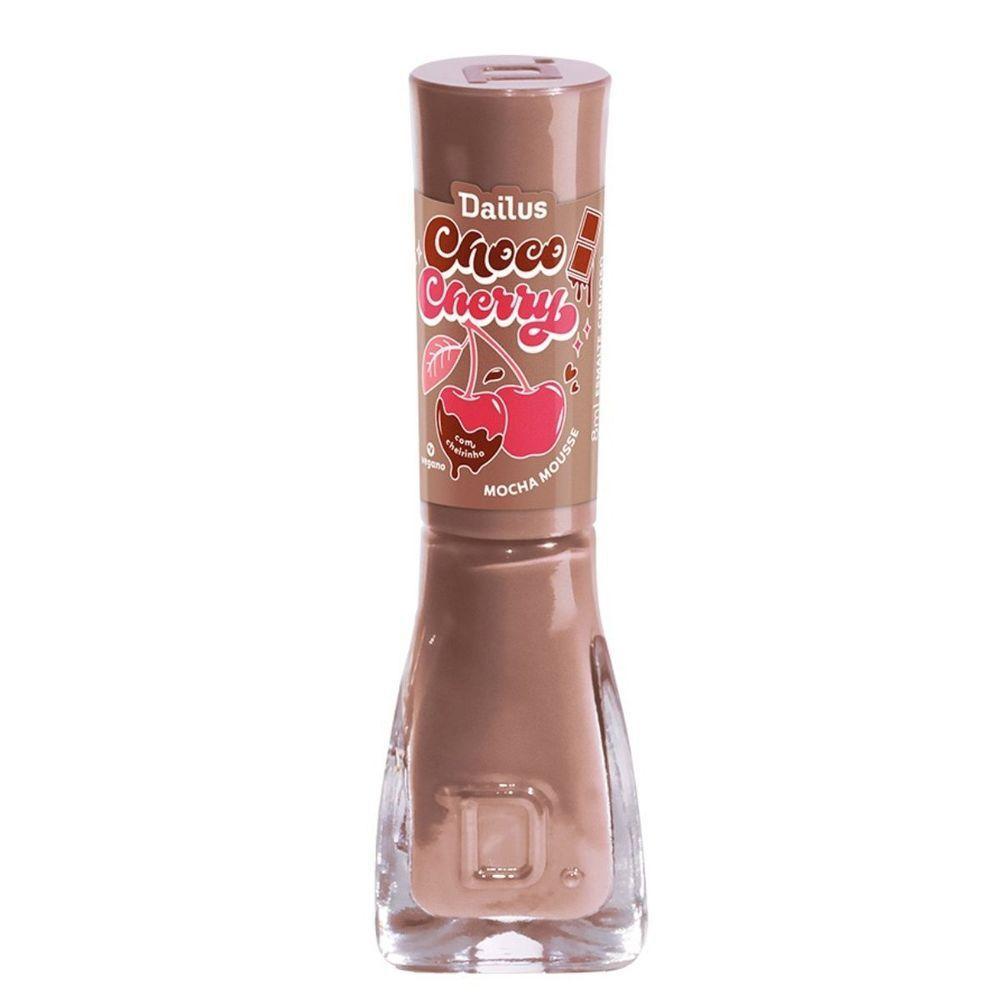 Esmalte Cremoso Dailus Coleção Choco Cherry 8ml Mocha Mousse - 1