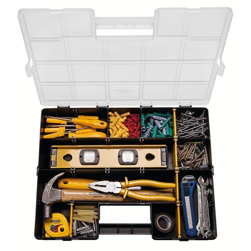 Maleta Organizadora Plástica 17pol Divisórias Móveis Tramontina - 5