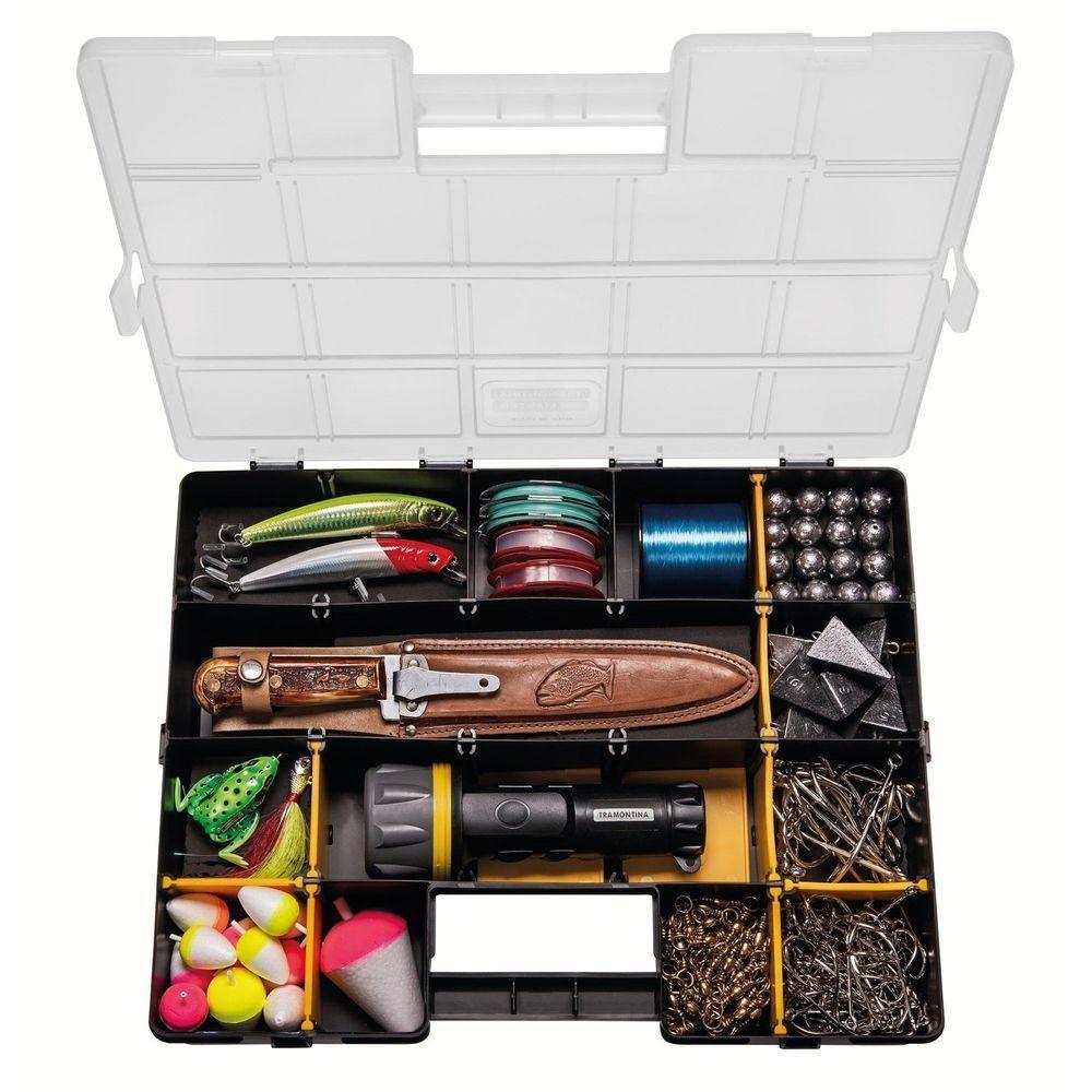 Maleta Organizadora Plástica 17pol Divisórias Móveis Tramontina - 7