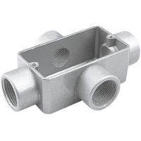 Condulete Fixo 1.1/4" Tipo "x" - Com Tampa / Sem Rosca / Sem Pintura Tramontina - 3