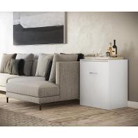 Aparador Bar Com Mesa Dobrável Multimóveis Ibiza Branco - 5