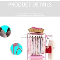 Arara Roupas Com Cabideiro, Sapateira E 3 Prateleiras - 2