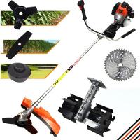 Roçadeira E Capinadeira 3hp 63cc Gasolina Importway Iwrger2t5x163 + óleo Stihl 2t + Enxada Rotativa + Videa 40d + Facas - 2