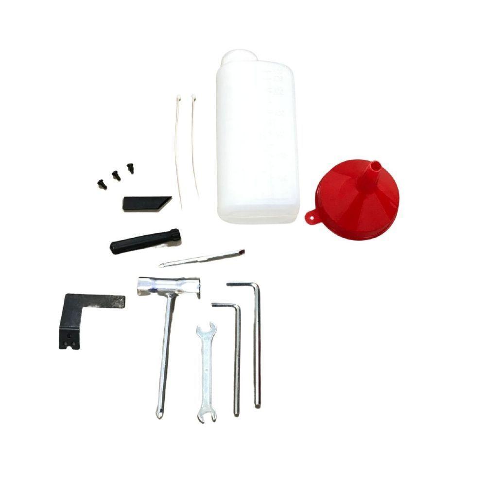 Roçadeira E Capinadeira Profissional A Gasolina Importway Iwrger2t5x163 3hp, 63cc Kit 5x1 Com 3 Facas + Enxada Rotativa - 9