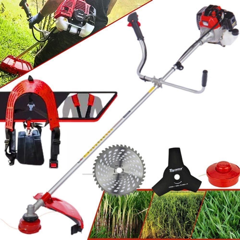 Roçadeira Profissional A Gasolina Toyama Rt52 L-b 52cc + Lamina Videa 40d Superior A Tbc43xp, Tbc50xp, Tbc52h, Tbc52x - 2