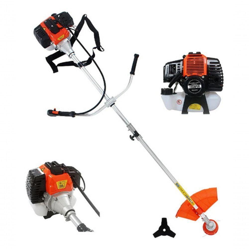 Roçadeira Lateral A Gasolina Tssaper Rg52cc 51,7cc Faca 3pts Motor Forte E Robusto - 2