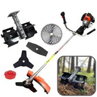 Roçadeira & Capinadeira Importway 3hp 63cc Com Enxada Rotativa 9 Estrias + Lamina Videa, Lamina 3p, Faca 2p E Carretel - 2