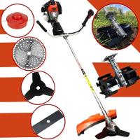 Roçadeira & Capinadeira Importway 3hp 63cc Com Enxada Rotativa 9 Estrias + Lamina Videa, Lamina 3p, Faca 2p E Carretel - 2